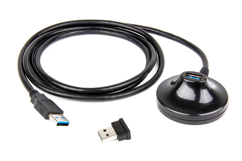 [Australia - AusPower] - USB Fingerprint Reader and Extension Cable Combo for Windows Hello Biometrics (Top-Facing Reader and Cable) Top-Facing Reader and Cable 