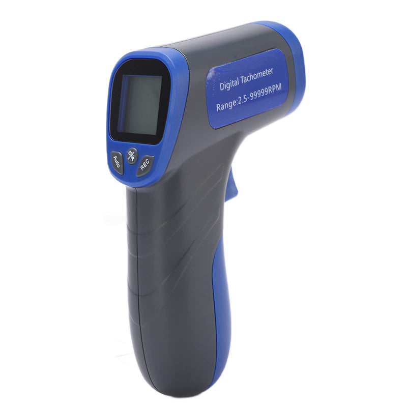 [Australia - AusPower] - RPM Gun, DT6685 Non-Contact Tachometer Portable Wide Range Photoelectric RPM Meter for Motor 