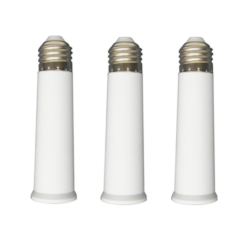 [Australia - AusPower] - E26 Socket Extender, E26 to E26 Standard Medium Base, 4.72 inch Extension Socket Adapter, Light Bulb Socket Extension, Lamp Holder Adapter?3 Pack? 
