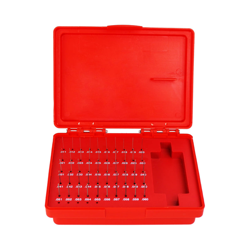[Australia - AusPower] - HFS(R) Minus Steel Pin Gage Set with Case 50pcs (0.011-0.060") 0.011-0.060" (M0) 50 