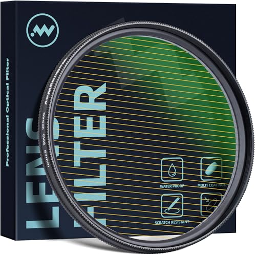 Walking Way 49mm Variable Gold Streak Filter, Rotating Cinematic Flare