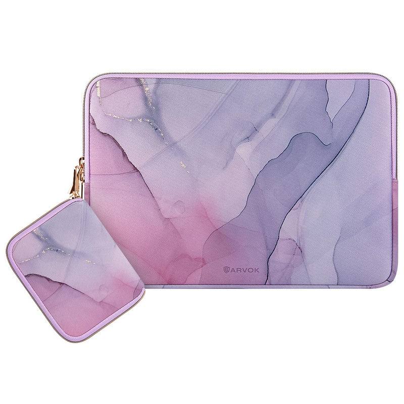 [Australia - AusPower] - ARVOK 15 15.6 16 inch Laptop Sleeve for MacBook Pro 15 inch/MacBook Pro 16 inch Water-Resistant Laptop Case Notebook Computer/Tablet Pouch Cover for HP/Dell/Lenovo/Asus/Acer/Samsung with Extra Bag 15-15.6 inch Pink Ink Painting 