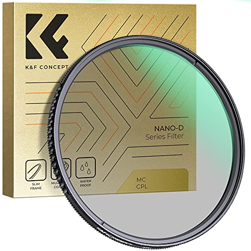 K&F CONCEPT 95mm Circular Polarizing Waterproof 24 Multi-Coated CPL Filter