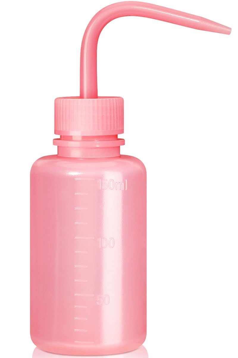 [Australia - AusPower] - 150ML Pink Wash bottles squeeze 5oz Mini Professional, Water Bottle for Lash Extensions, Easy to Carry Lash water bottle squeezer (1Pack) 150ml 