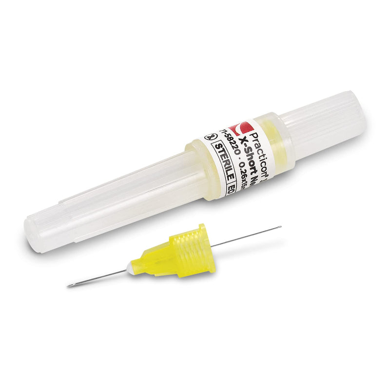 [Australia - AusPower] - Practicon 33G X-Short Dental Needle, 100/Box 