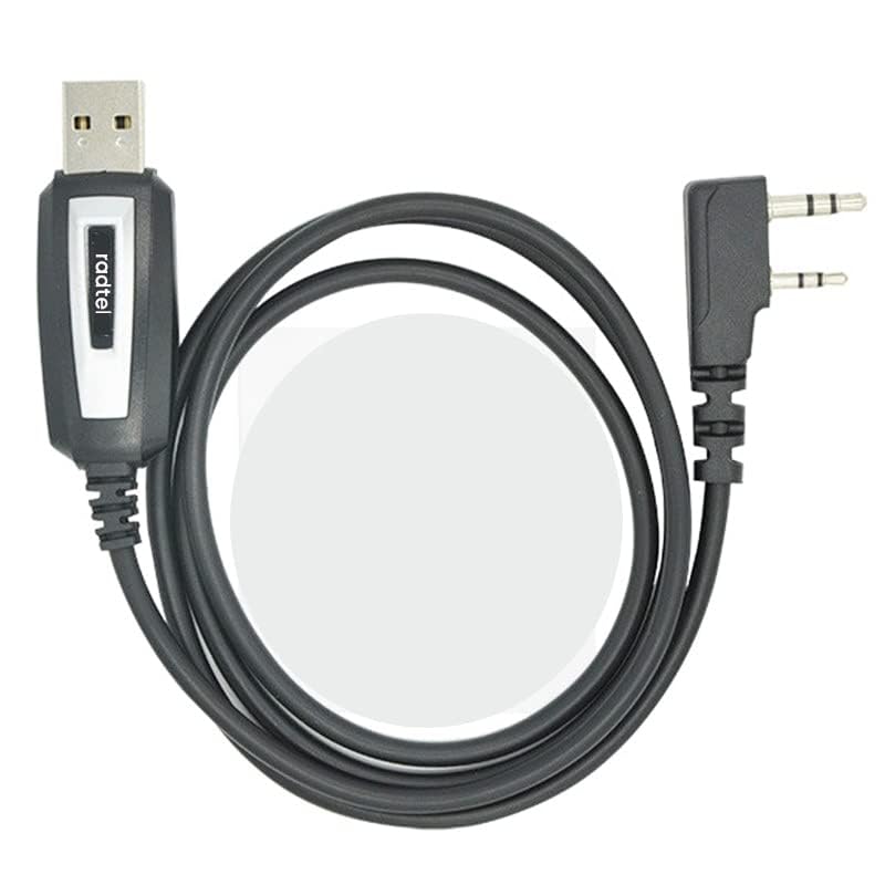 [Australia - AusPower] - Radtel USB Programming Cable for RT-490 RT-470 RT-470X, UV-K5 RT-590, Compatible RT12 RT-890 RT-830 8800 Plus UV9D AR-869 jc-8629 Walkie Talkie 
