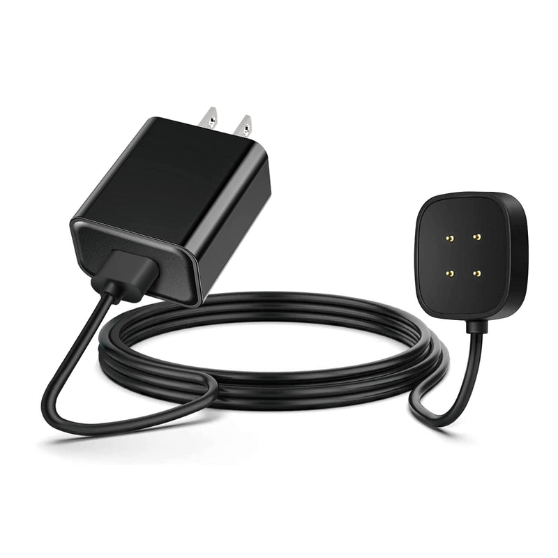 [Australia - AusPower] - Fast Wall Charger for Fitbit Sense & Versa 3 Versa 4 Replacement USB Charging Cable Cord for Fitbit Sense 2/Fitbit Sense/Fitbit Versa 4/Versa 3 Smartwatch Charger Dock USB Cable Cord 