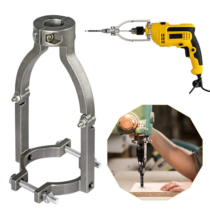 [Australia - AusPower] - Square Hole Drill Bit Adapter for Easy Installation and Disassembly - Mortising Attachment for Drill Press, Mortise Machine, Power Tool Accessory for Drill Machines 