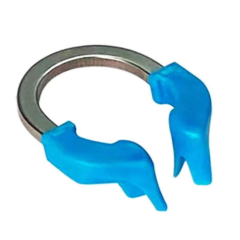 [Australia - AusPower] - Dental Sectional Matrix System, Dental Sectional Contoured Matrices Refill Matrix Bands, Sectional Contoured Metal Matrices, Nickel Titanium Clamp Ring Resin Holder Clip Ring-BLUE BLUE RING 