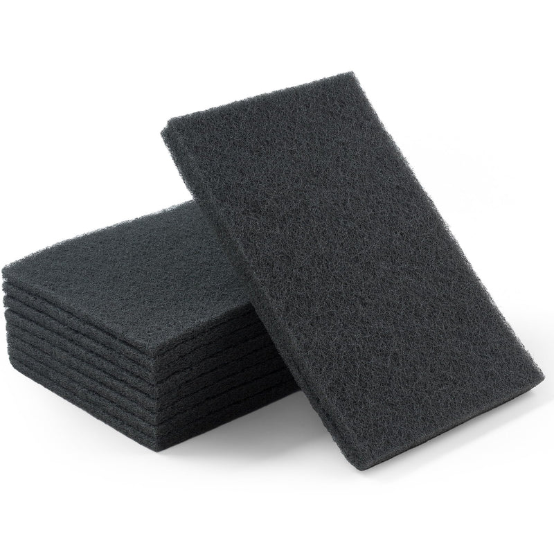 [Australia - AusPower] - S SATC 6" x 9" Gray General Purpose Scuff Pads,10 Pack Automotive Scotch Brite Pads for Scuffing,Scouring,Sanding,Paint Primer Prep Adhesion Scratch Scuff Pads for Woodworking,Automotive Restoration 
