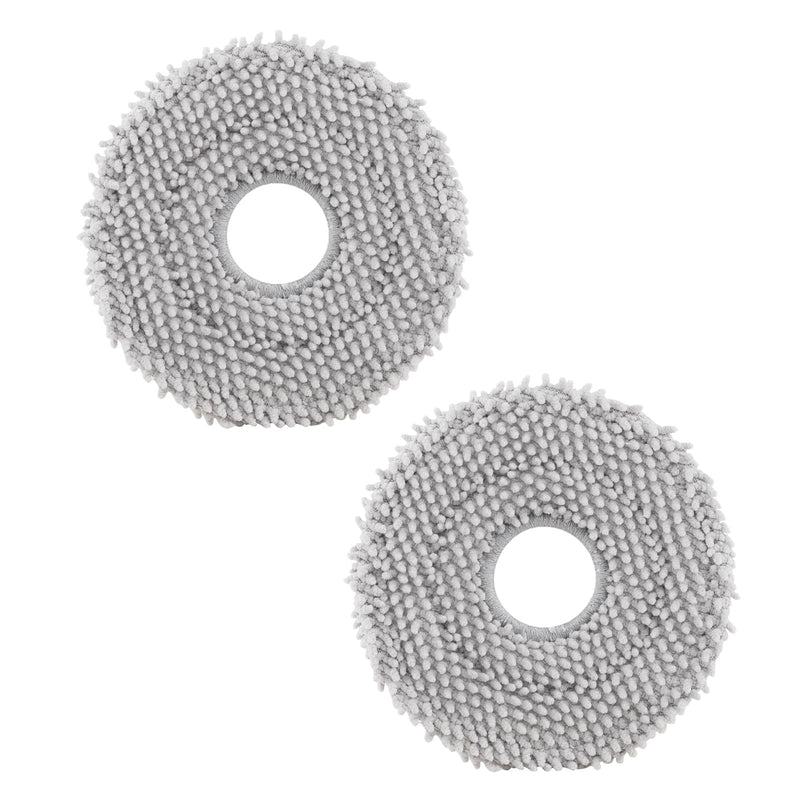 [Australia - AusPower] - roborock 4 Pack Microfiber Mop Cloths for Q Revo, Qrevo MaxV, Qrevo S, Qrevo Pro, Qrevo Slim Qrevo S5V Robot Vacuum Cleaner, Mop Pad Replacement Accessories Mop Cloth-2 