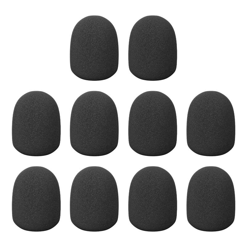 [Australia - AusPower] - Cubilux Foam Windscreen for Headset Mic,Foam Windscreen for Cloud Mix Astro A10/A20/A30/A40/A50 Boom Mic - High-Quality Noise Reduction Cover for Headset Mic-10 Pack 