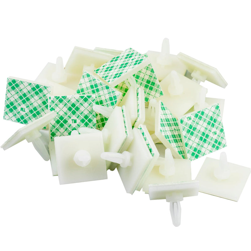 [Australia - AusPower] - 30pcs PCB Adhesive Standoff Nylon Plastic Sticky Insulated PCB Spacer Ø 4mm Supporting Height 5.6mm Ø4mm H-5.6mm (30pcs) 