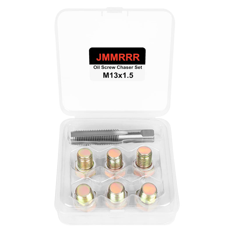 [Australia - AusPower] - Oil Drain Plug Tap Thread Repair Kit M13 x 1.5MM Oil Pan Screws Rethread Tool Oil Drain Plug Thread Repair Tool Kit 