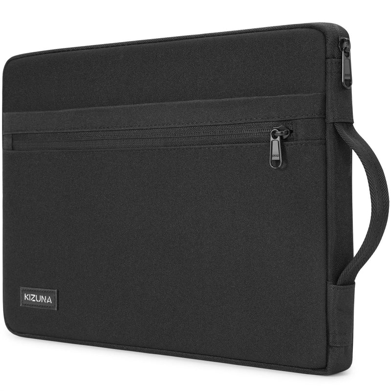 [Australia - AusPower] - KIZUNA Laptop Tablet Sleeve 10 Inch Water-Resistant Computer Case Hand Bag for 9.7"- 11" iPad Pro/10.2 iPad/10.9 iPad/10.5" Samsung Galaxy Tab/10.5" Surface Go 3/10.1" Lenovo Smart,Black 9.7-10.5 Inch / 11" iPad Pro 2020 Black 