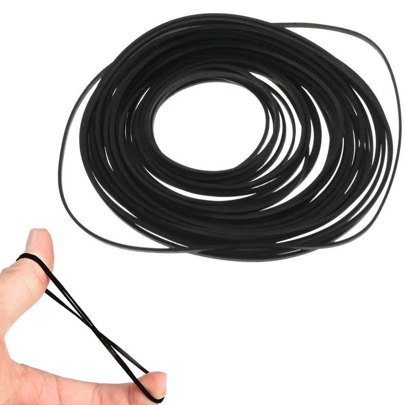 [Australia - AusPower] - 50Pcs Recorder Rubber Belts, Cassette Recorder Repair Rubber Belts 40-135 MM (1MM Width) 