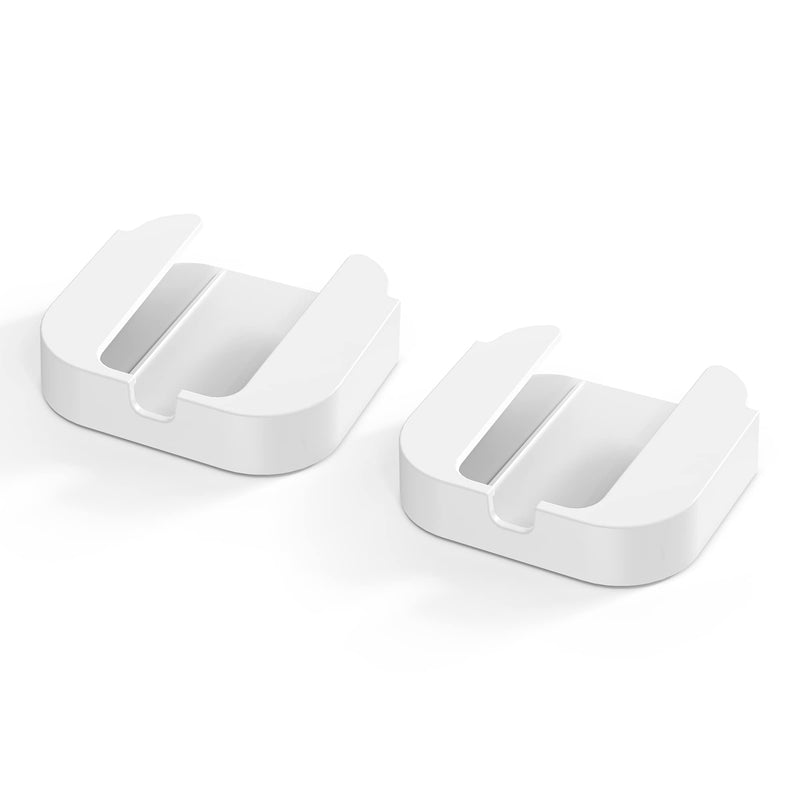 [Australia - AusPower] - Holicfun Adhesive Mount for Wyze Cam OG and Wyze Cam OG Telephoto (White, 2-Pack) 
