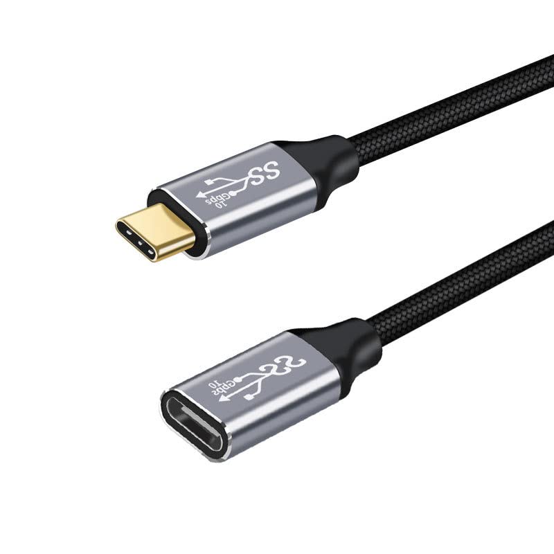 [Australia - AusPower] - TNE Extension Cable for PSVR 2 10Gbps Gen 2 - for PS5 VR Extender Cord Compatible with Playstation 5 VR Headset (Black, 10ft/3m) Black 