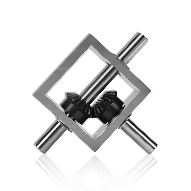 [Australia - AusPower] - 1Pcs Gear Box 1:1 Right Angle Bevel Gearbox 90°Bevel Gear 1.25 Module 20 Teeth Simple Mechanical DIY Module with 10mm Shaft 