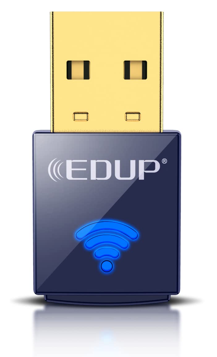 [Australia - AusPower] - USB Bluetooth WiFi Adapter, Wireless Nano USB Network Adapter for Laptop Desktop PC Wi-Fi Dongle Compatible with Windows 10/7/8/8.1/XP Mac OS X 10.6-10.15.3 