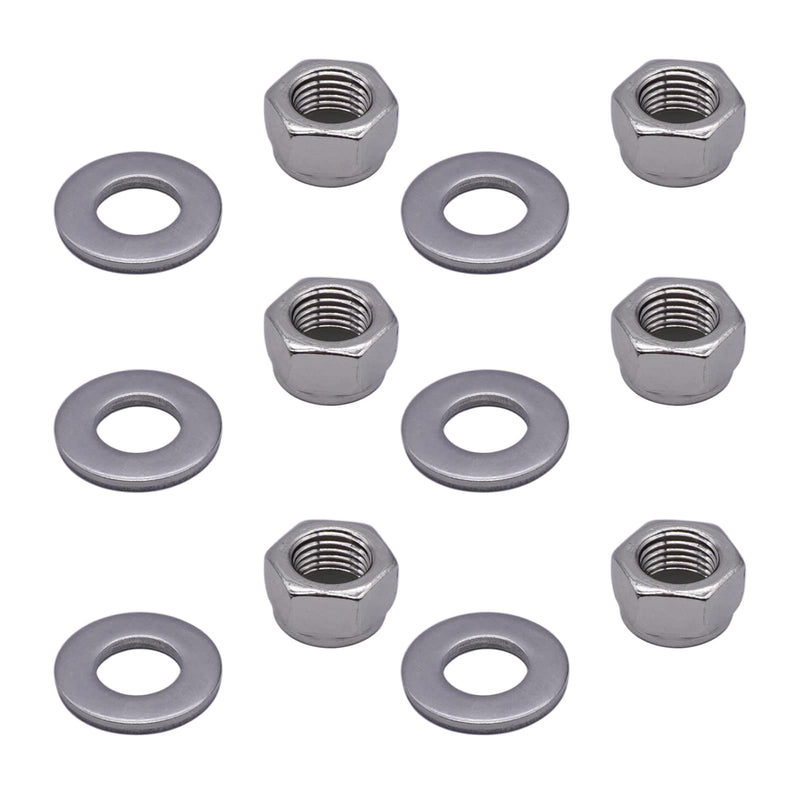[Australia - AusPower] - 6 Packs Install Hardware Nut & Washer Kit 11-859116Q01 859116Q01 for Mercury Marine 