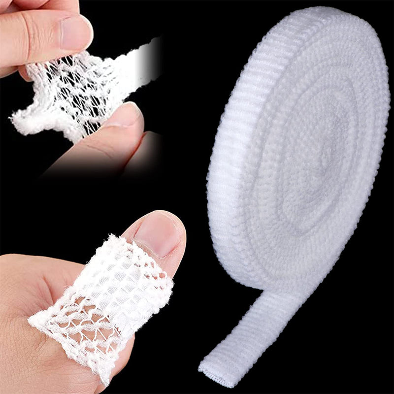 [Australia - AusPower] - Tubular Bandage Elastic Net Bandages 7M Tubular Gauze Breathable Wound Dressing Wrap Retainer Stretch Bandage Support 