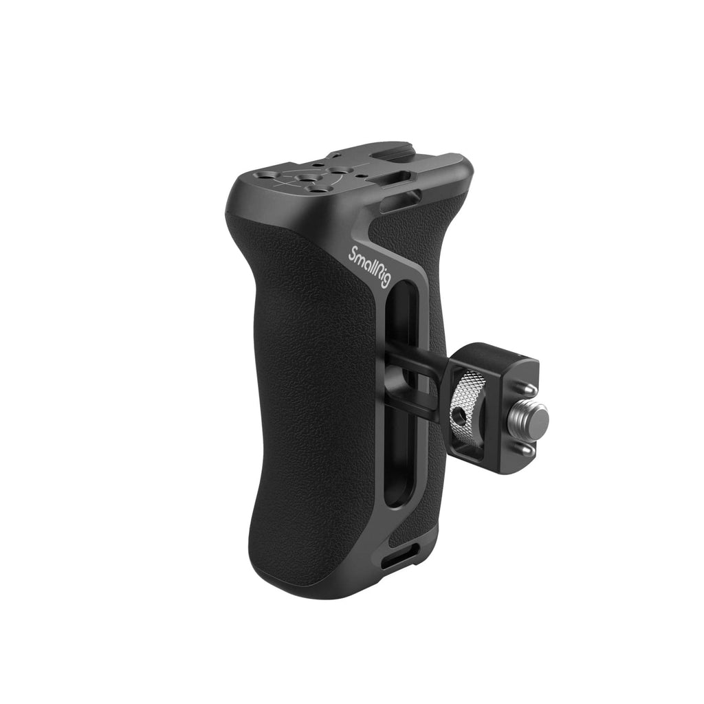 [Australia - AusPower] - SmallRig Locating Side Handle for ARRI, 36mm Up/Down Adjustable, Left or Right Side Ergonomic Handgrip for Camera Cages, Built-in 1/4"-20 Threaded Hole, Strap Hole, Cold Shoe - 4016 