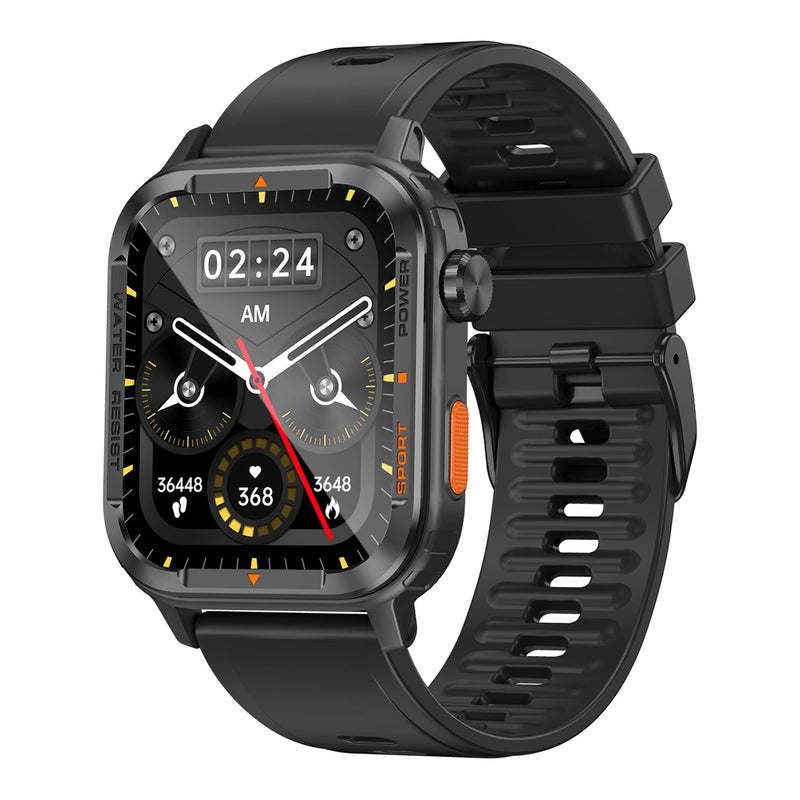[Australia - AusPower] - anyloop Smart Watch for Men(Answer/Make Call), 1.85" Fitness Tracker, 100+ Sport Modes Activity Tracker and Smartwatches with Heart Rate SpO2 Sleep Monitor Step Counter Smart Watch for Android iOS Grey 