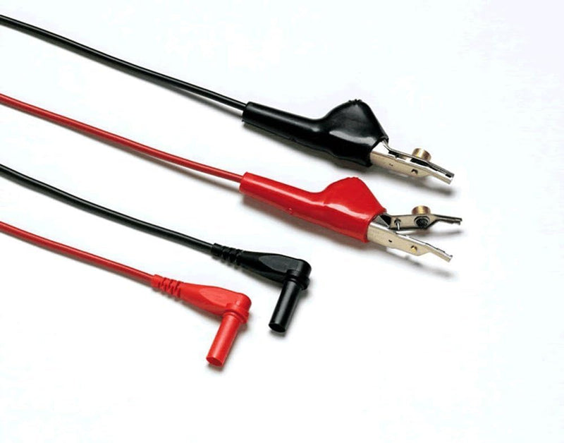 [Australia - AusPower] - ZIBOO ZB26A 40-Inch 5-Way Test Lead Set，4mm Shrouded DMM Plug to Telecom Alligator Piercering Clip for Replacement for Fluke TL26A 