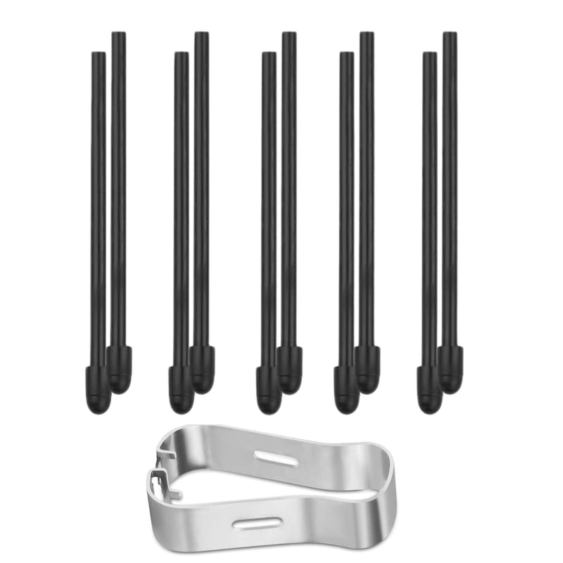 [Australia - AusPower] - 10PCS Marker Pen Tips/Nibs for Remarkable 1/2 Stylus Pen,Boox Pen2 Pro Replacement Nibs/Tips (10PCS/Black) 10PCS/Black 