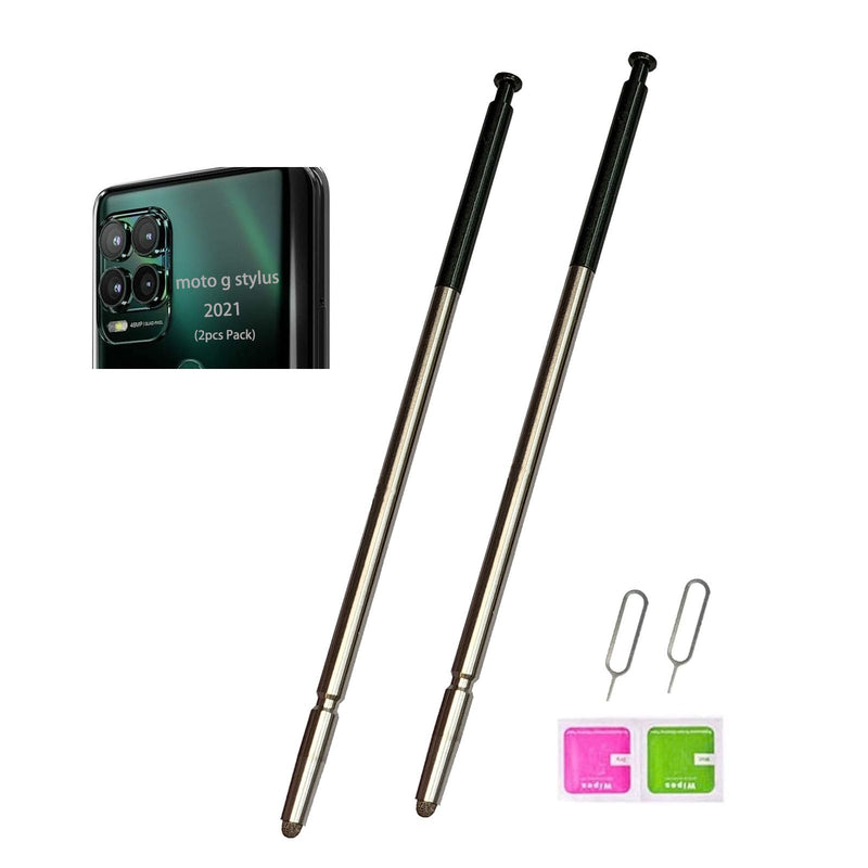 [Australia - AusPower] - (2pcs Pen Pack) for Moto g Stylus (5G) Replacement s Pen,XT2131 Stylus Pen Replacement Parts for Moto-rola Moto G Stylus (5G) 2021 XT2131 6.8 Inches (not fit Moto g Stylus 4g Version) 