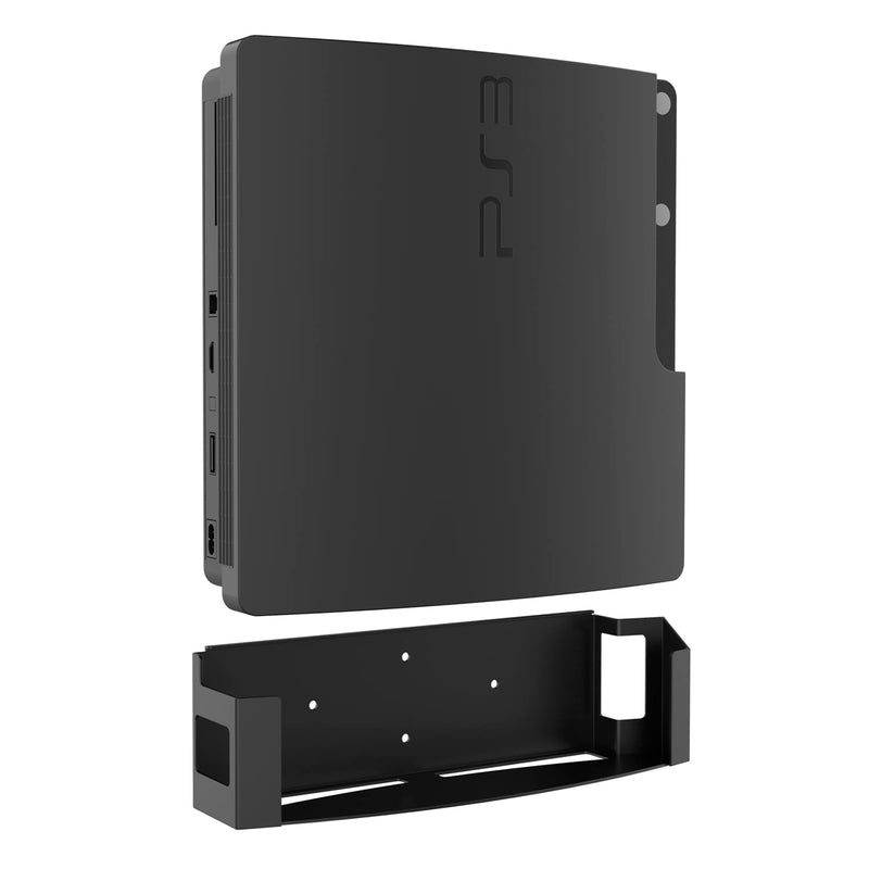 [Australia - AusPower] - Monzlteck Wall Mount for PS3 Slim,Steel Mount Wall Holder Bracket for Playstation 3(CECH 2000-2500),Space Saving,wp3-s 