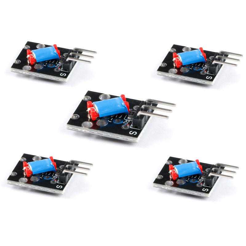 [Australia - AusPower] - 5Pcs KY-020 Tilt Switch Sensor Module Tilt Angle Switch Module Vibration Switch Sensor Module 