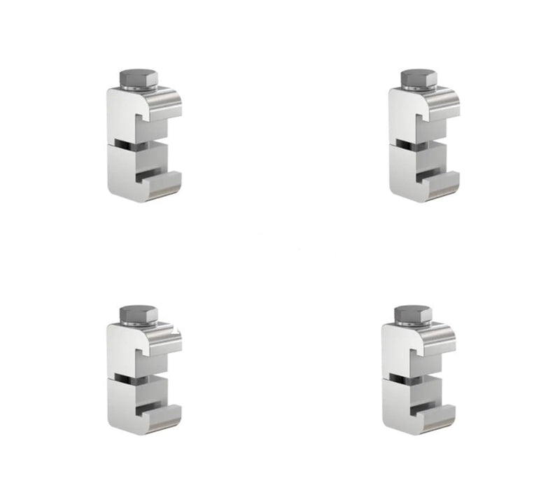 [Australia - AusPower] - Donson Vacuum Aluminum ISO Double Wall Clamp 63 to 100 (M8x4) M8(ISO63-ISO100) 