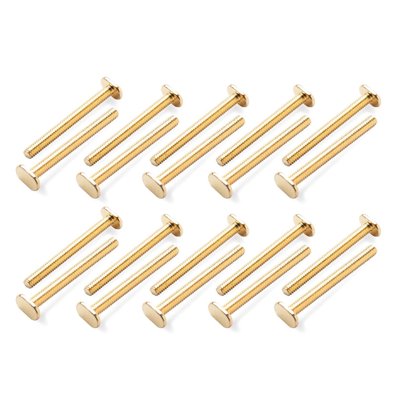 [Australia - AusPower] - DuBois 1/4"-20 T Track Bolts 20 Pack for T Track, 2-1/2 Inch T Slot Bolts for Kreg Track, Miter T Track and 1/4" T Track, T Track Accessories for Woodworking Jigs and Fixtures (51056) 2-1/2" 