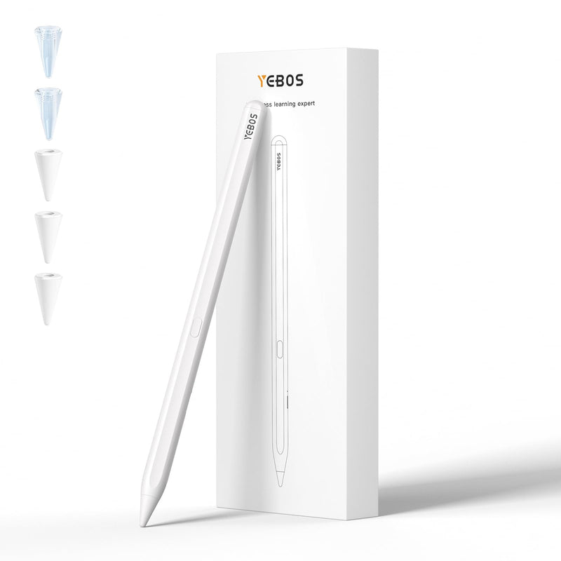 [Australia - AusPower] - Stylus Pen for iPad, 10 Mins Charge iPad Pencil, 20 Hours Battery Life Apple iPad Pen, Apple Pencil 1st/2nd Generation, iPencil 9th&10th, Palm Rejection, Tilt Sensitivity, for 2018-2023 iPad 20 Hours Lasting Time 