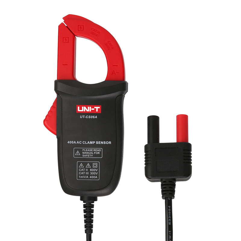 [Australia - AusPower] - UT-CS06A 400A AC Current Clamp Sensor Suiltable for Multimeter UT196/UT139C/UT117C Option Current Clamp 