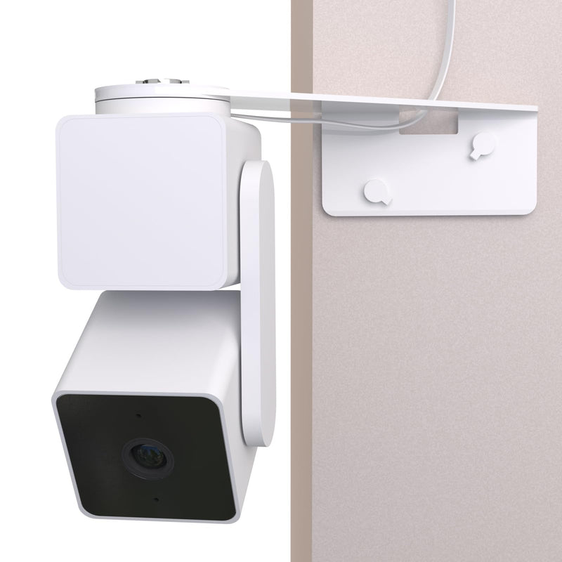 [Australia - AusPower] - Zwolf Outside Corner Wall Mount Bracket for Wyze Cam Pan V3, Make Cam Pan V3 Cover Both Sides of The House 270 Degrees, Maximizing Coverage Reduce Blind Spots (Pack of 1, White) Pack of 1 