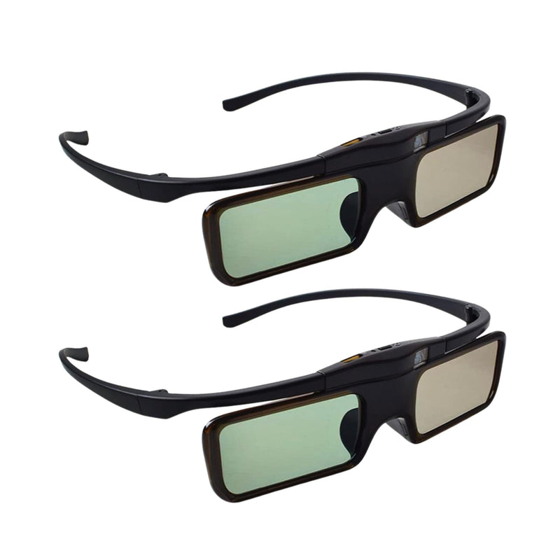 [Australia - AusPower] - Sintron ST08-BT 2X 3D Active Shutter Glasses Rechargeable for RF 3D TV, 3D Glasses for Sony, Panasonic, Epson 3D Projector, Samsung 3D TV, Compatible with TDG-BT500A TY-ER3D5MA TY-ER3D4MA TDG-BT400A 