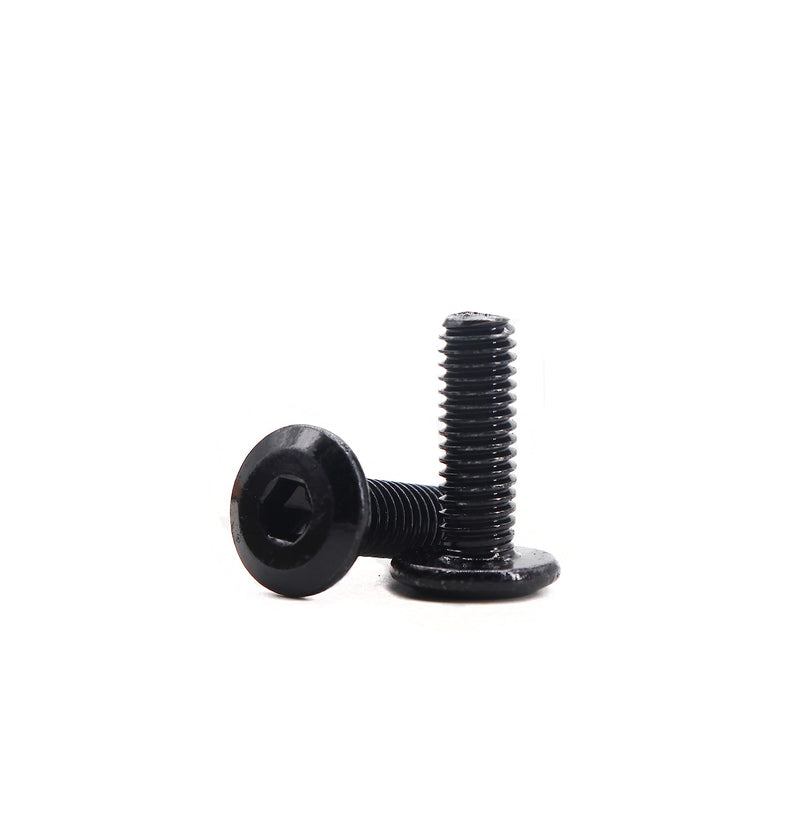 [Australia - AusPower] - binifiMux 20pcs M6 x 15mm Black Rivet Countersunk Socket Cap Allen Bolts Rivet Screws Furniture Connecting 304 Stainless Steel M6 x 15mm 20pcs 