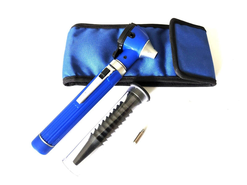 [Australia - AusPower] - Fiber Optic Mini Otoscope Blue Color (Diagnostic Set) 