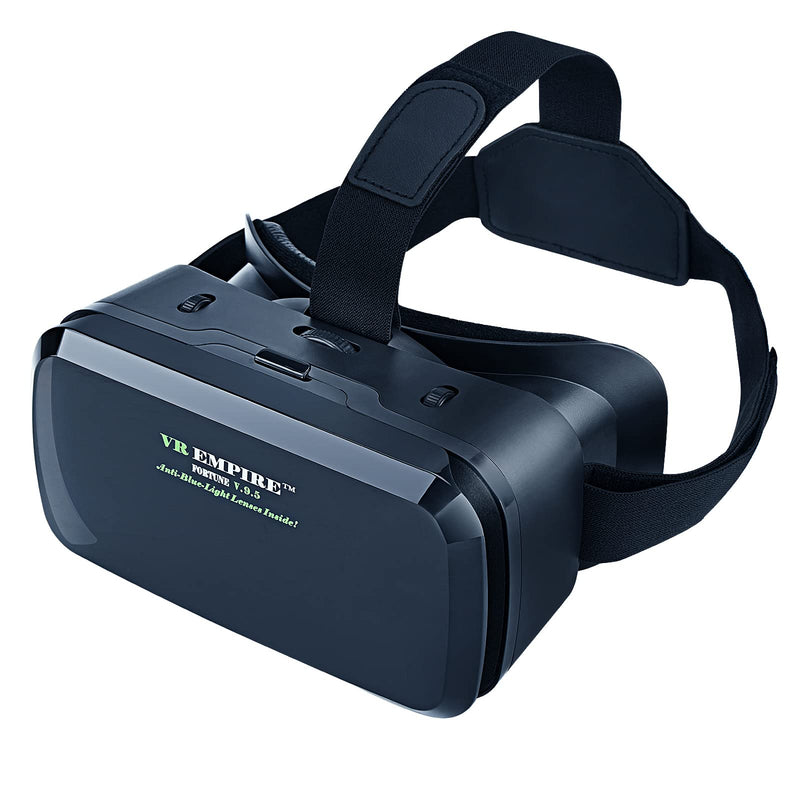 [Australia - AusPower] - Cell Phone VR Headset Virtual Reality Headsets VR Headsets Virtual Reality Glasses VR Glasses VR Goggles for TV Movies Video Games Compatible with iOS, Android Support 4.7” to 7.3” Mobile Screen(B95) B95_1 