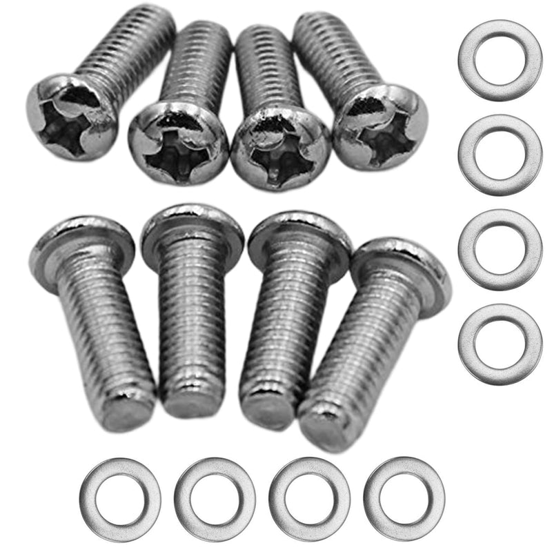 [Australia - AusPower] - M4 Screws M4x12mm for TV Mount or Monitor 30 Inch or Small Set of 2 