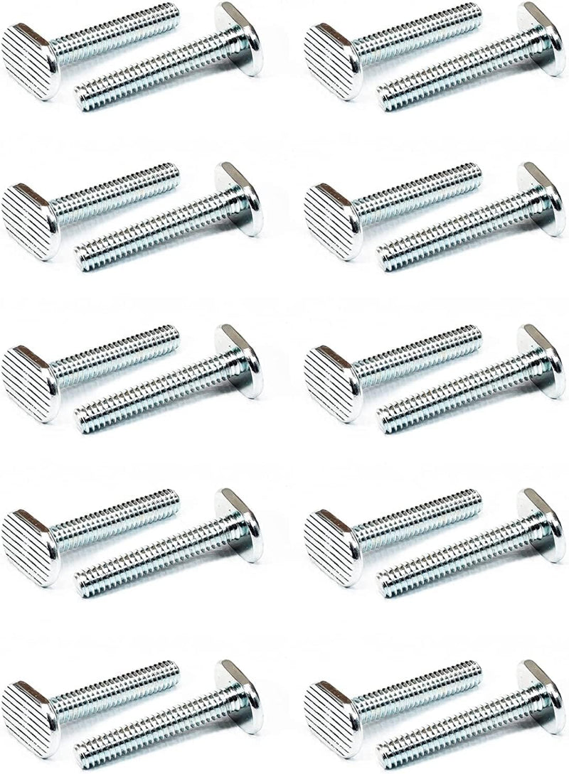 [Australia - AusPower] - USA Made T-Slot Bolts 1/4”-20 Thread Size T-Bolts, 20 Pack (2") 2" 