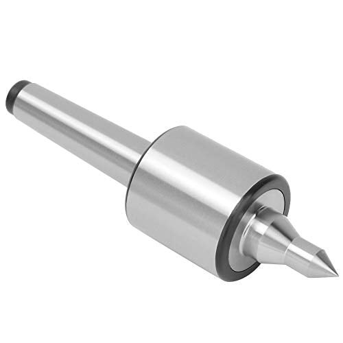 Rolling Center Revolving Center, MT2 High Precision Triple Bearing Live Centre Turning Centre for Turning Metal Lathes for High Speed Lathes, Default