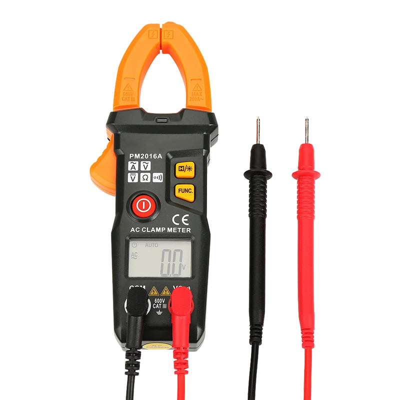[Australia - AusPower] - PM2016A/S Digital Clamp Multimeter, 6000 AC Voltage Ampere Ohm Hertz Meter, Digital Multimeter (PM2016A) 