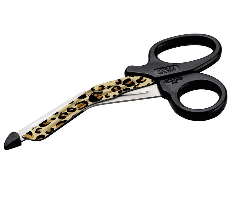 [Australia - AusPower] - ADC 321 MiniMedicut Nurse Shears, Medical Grade, Stainless Steel with Safety Tip, 5.5" Length, Cheetah 1 Count 
