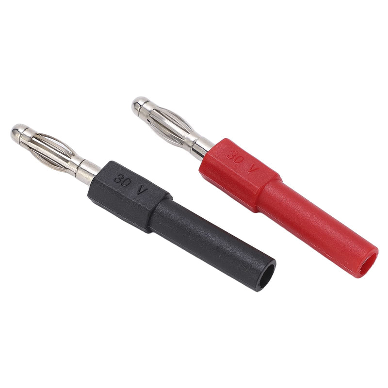 [Australia - AusPower] - 5Set J.20012 Banana Plug Connector 4mm Male to 2mm Female Multimeter Banana Plug Connector Adapter for Multimeter Test Leads Probes 