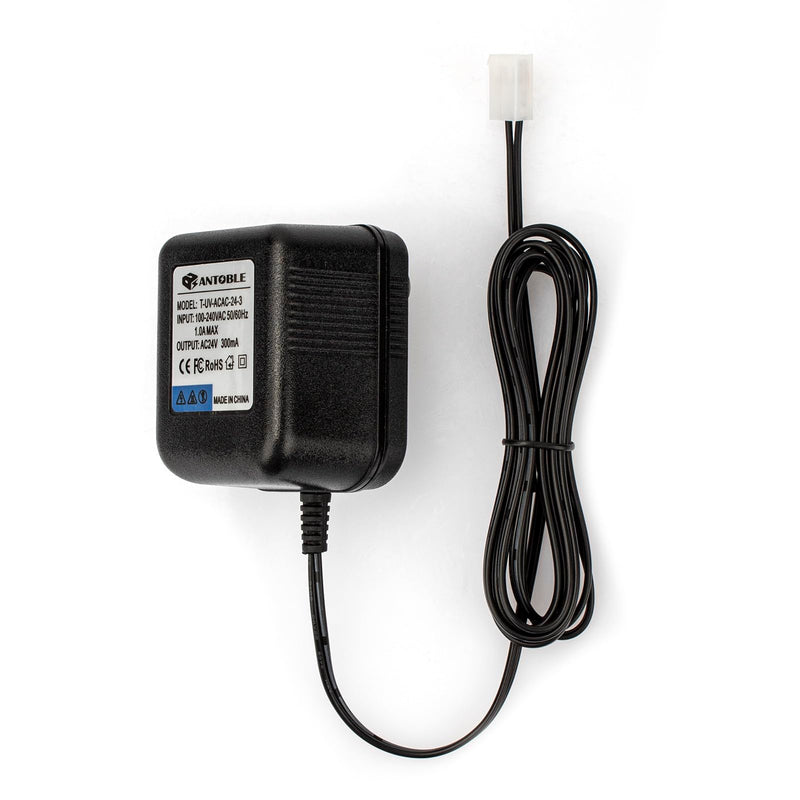 [Australia - AusPower] - ANTOBLE Sprinkler System Power Supply Transformer 24V 300mA Irrigation Timers System Power Cord Replacement Part AC Adapter Charger Indoor Sprinkler Controller Irrigation System Accessories 