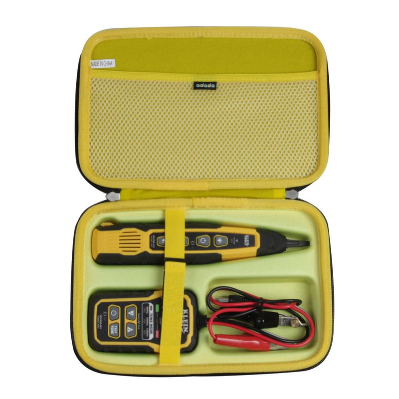 [Australia - AusPower] - adada Hard Travel Case for Klein Tools VDV500-820 / Klein Tools VDV500-063 Toner-Pro Tracer Tone Generator + VDV500-123 Cable Tracer Probe-Pro Tracing Probe 